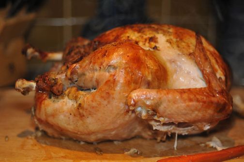 Roasted turkey. Photo by M Rehemtulla via Wikipedia